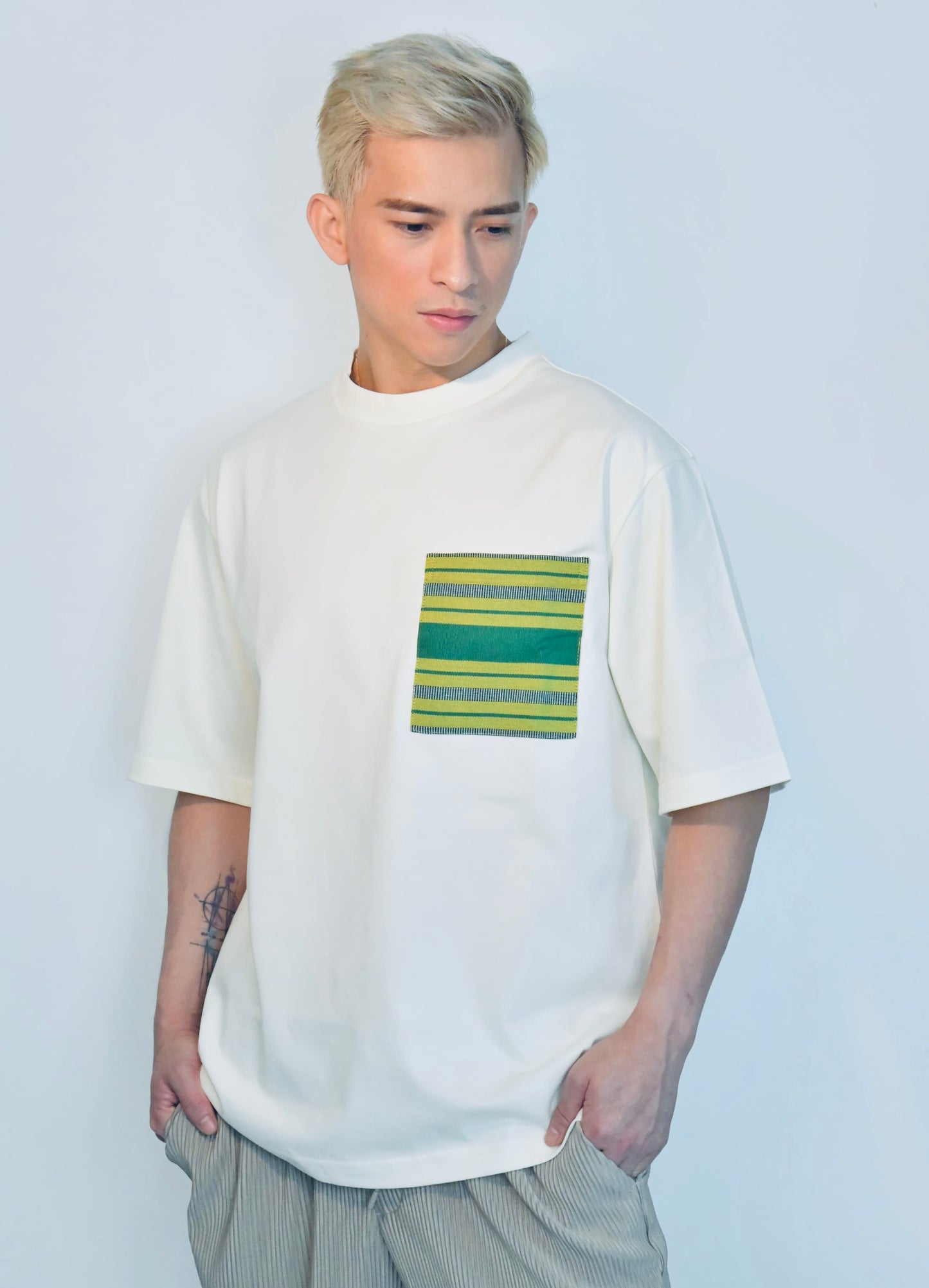 Everyday Edit Beige | Yellow and Green Pocket