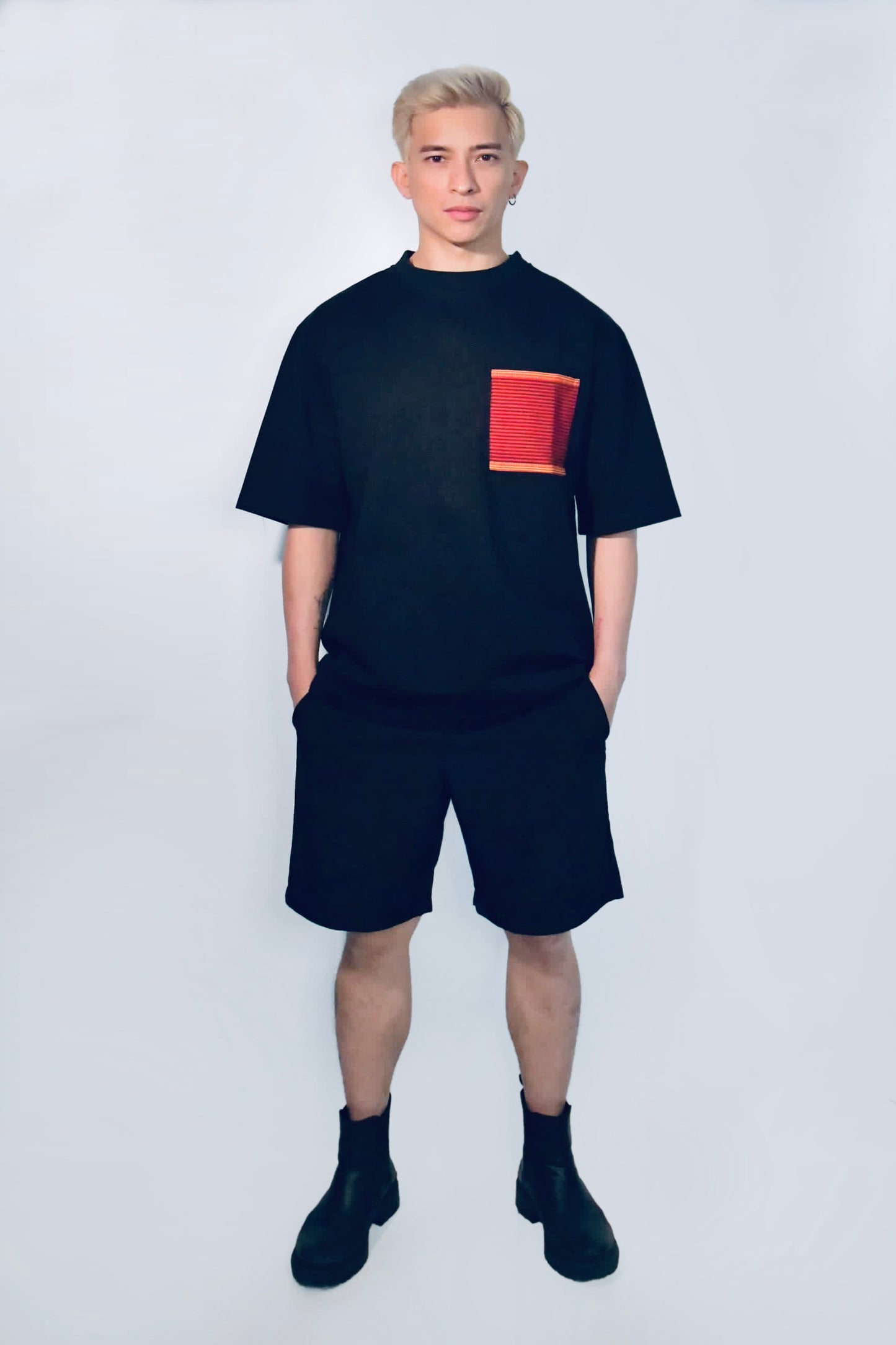 Everyday Edit Black | Red and Orange Pocket