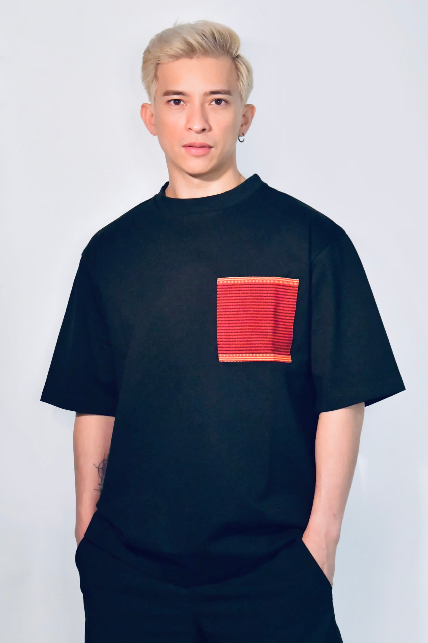 Everyday Edit Black | Red and Orange Pocket
