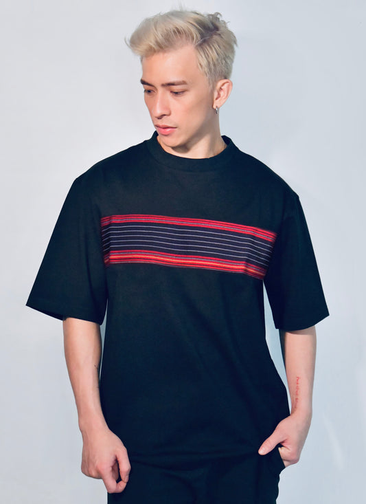 Everyday Edit Black | Red & Black Stripe